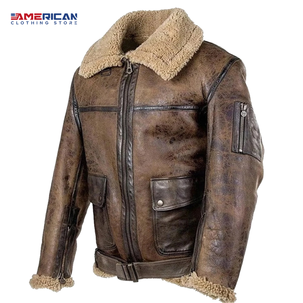 Arnold Winter Aviator RAF B6 Shearling Jacket