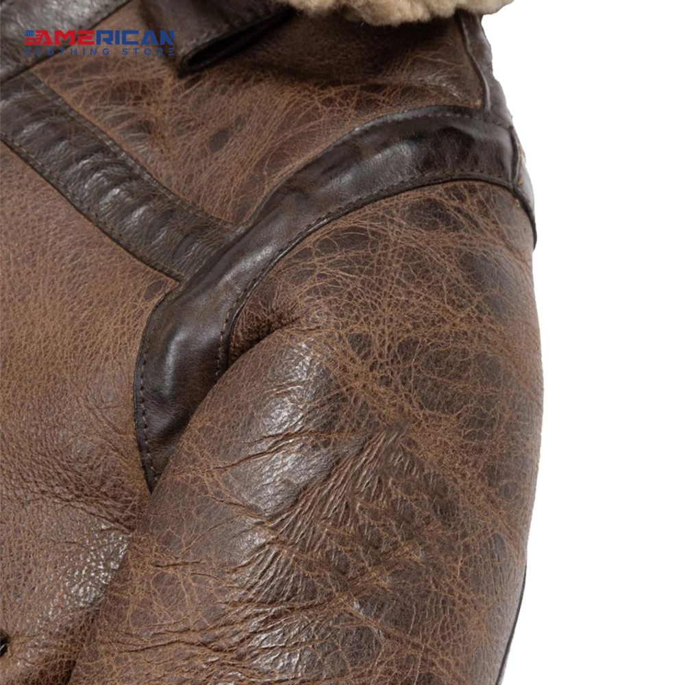 Arnold Winter Aviator RAF B6 Shearling Jacket