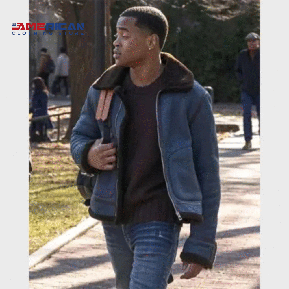 Tariq St. Patrick Sherpa Jacket – Power Book II S04 Style